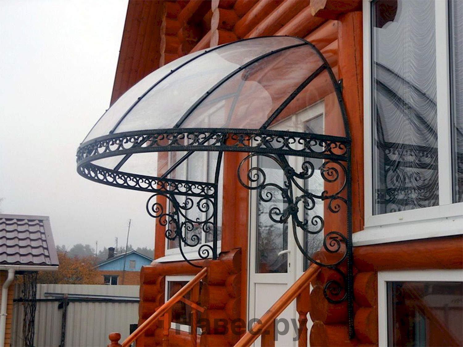 Козырек из поликарбоната